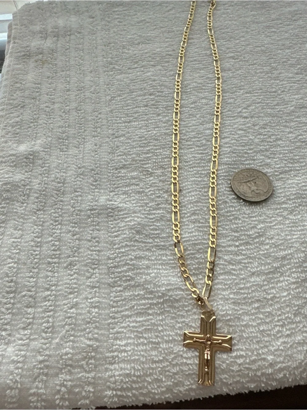 Necklace 10k pendent 14k